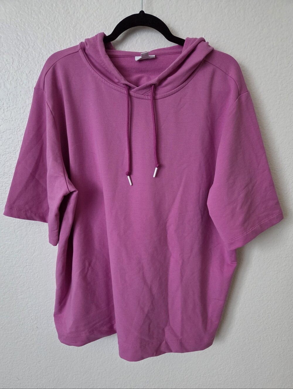 J.jill Fit Elevate Terry Pullover Hoodie Women's Size 2X Pink